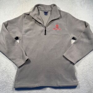 Y2K Team Edition‎ Ohio State Buckeyes Fleece Quarter Zip Sweatshirt Men's L